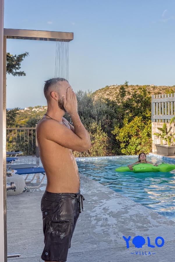 Villa Yolo Almirida Exteriér fotografie